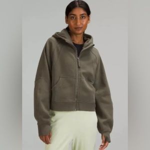 Scuba Oversized Full Zip Hoodie